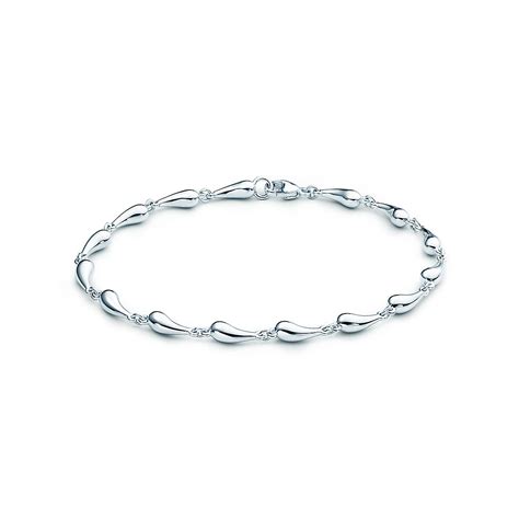 tiffany & co sterling silver charm bracelet|Elsa Peretti® Teardrop .